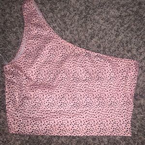 Shein Spotted crop top